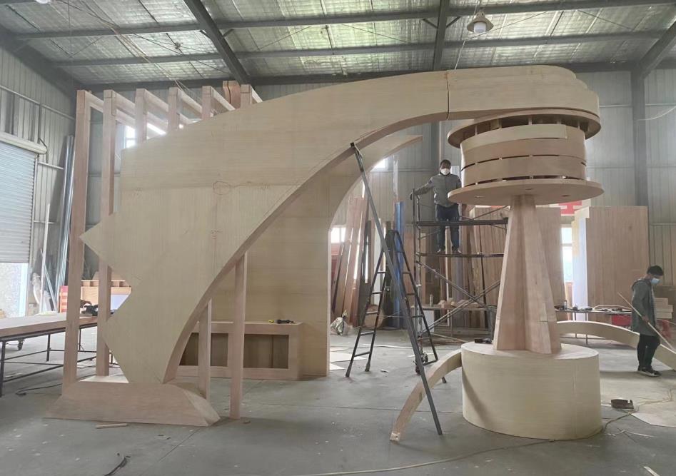 18平展臺工廠預搭建